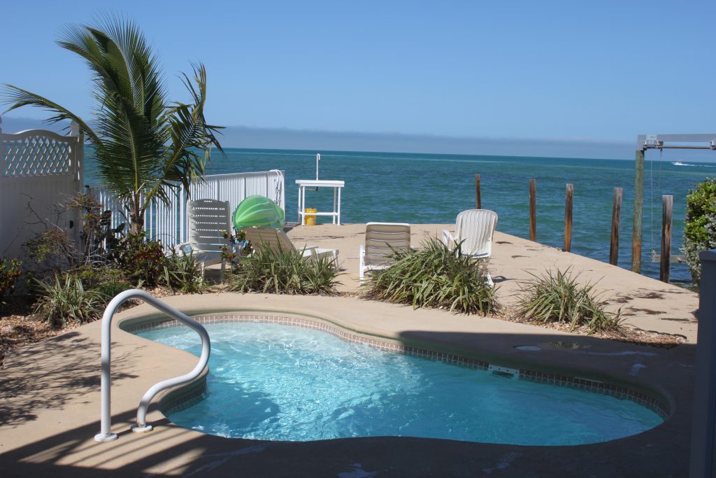 12th Street Gulf 7 Mile Bridge View Marathon, FL Florida Keys Vacation Rental Home Waterfront